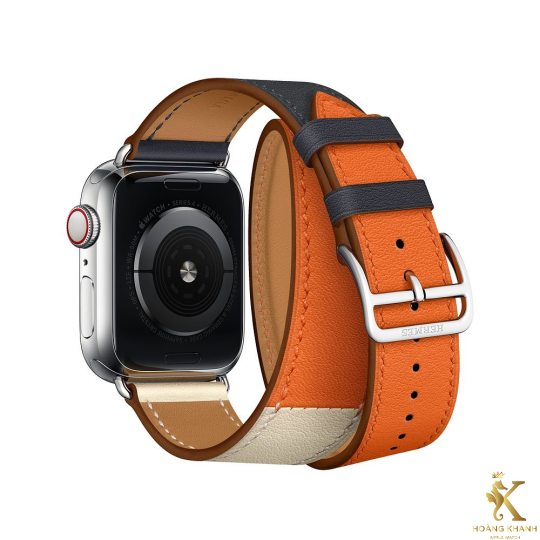 Dây da Hermes Double Tour (New)