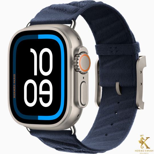 Dây đeo Hermès Ultra Single Tour 49 mm En Mer