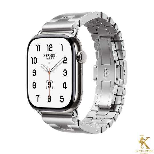 Dây đeo Apple Watch Hermès Single Tour 46 mm Grand H