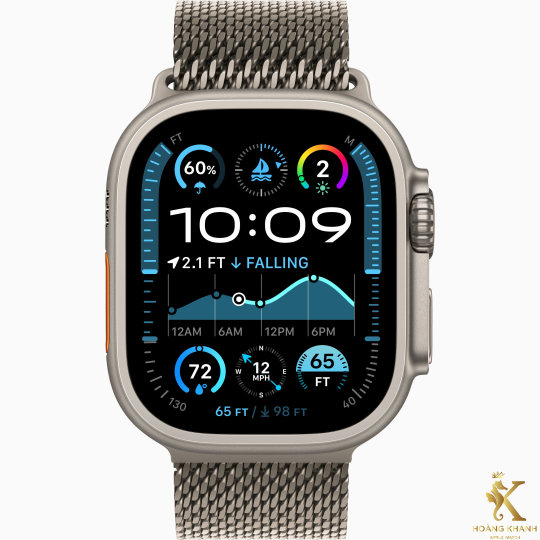 Apple Watch Ultra 2 49mm Natural Milanese Loop