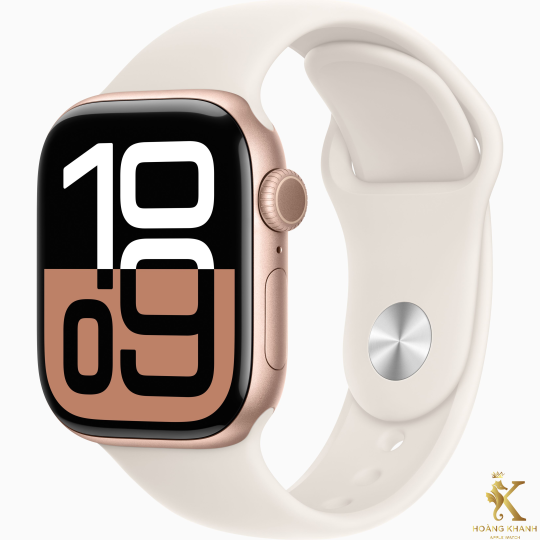 Series 10 42mm Nhôm Rose 
