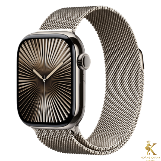Apple Watch Seri 10 46mm Titanium Milanese (Like New)