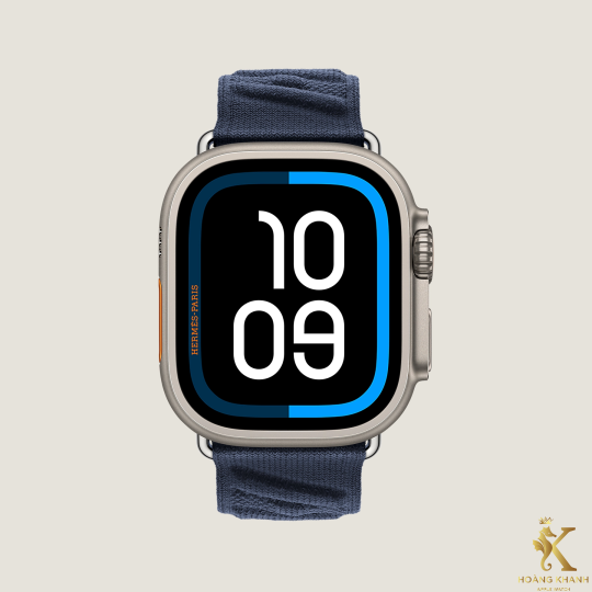 Apple Watch Hermès Ultra 2 Single Tour 49 mm En Mer